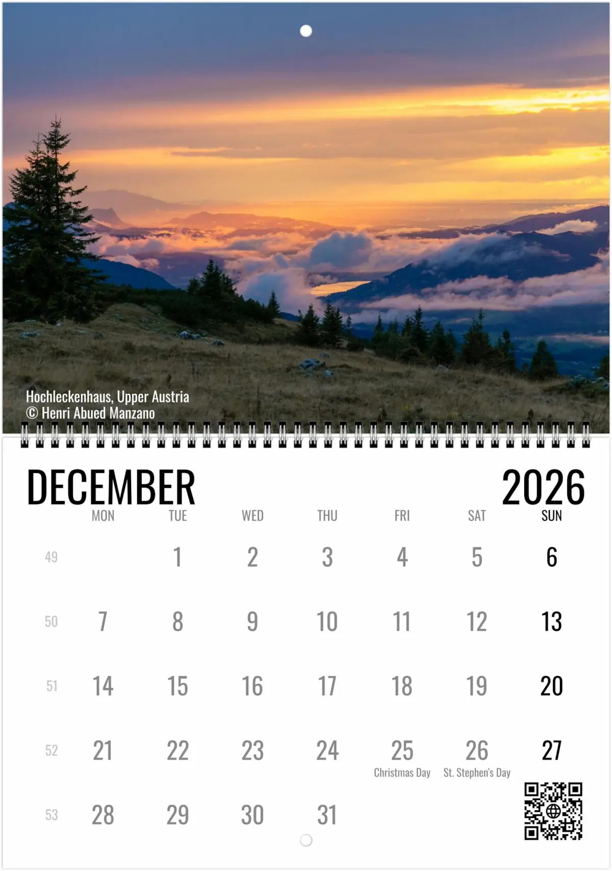 2026 Calendar Preview